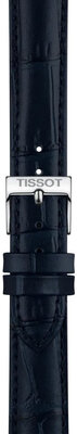 Kožený remienok Tissot T852.051.034 16mm, modrý, Quick Release