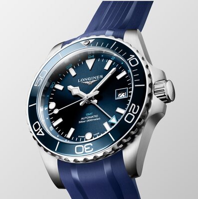 Longines Conquest HydroConquest Automatic GMT L3.790.4.96.9