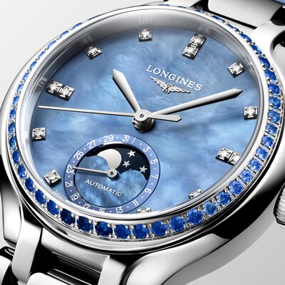 Longines Elegance PrimaLuna Automatic Moonphase L8.126.0.97.2