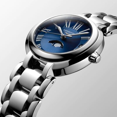 Longines Elegance PrimaLuna Quartz Moonphase L8.115.4.91.6