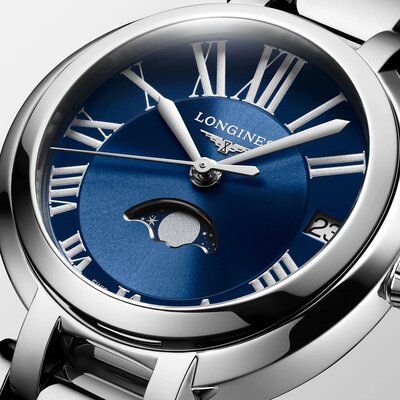 Longines Elegance PrimaLuna Quartz Moonphase L8.115.4.91.6