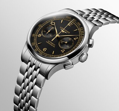Longines Elegance Record Collection Automatic Chronograph, Chronometr L2.921.4.56.6