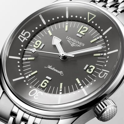 Longines Heritage Legend Diver Automatic Chronometr L3.764.4.99.6