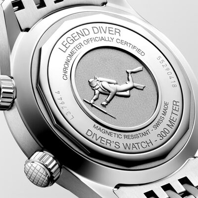 Longines Heritage Legend Diver Automatic Chronometr L3.764.4.99.6