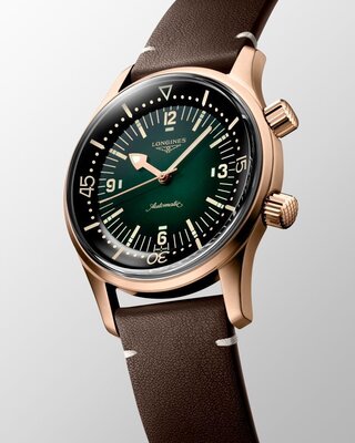 Longines Heritage Legend Diver Automatic L3.774.1.50.2 (+ náhradný remienok)