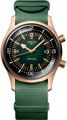 Longines Heritage Legend Diver Automatic L3.774.1.50.2 (+ náhradný remienok)