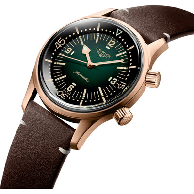 Longines Heritage Legend Diver Automatic L3.774.1.50.2 (+ náhradný remienok)