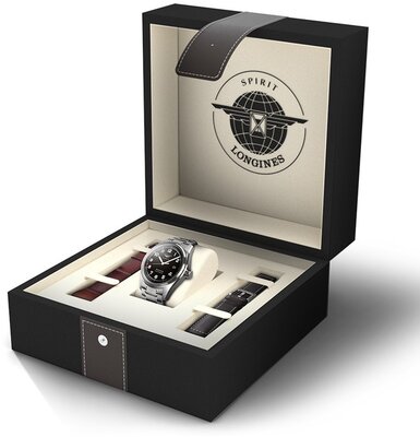 Longines Spirit Automatic Chronometr L3.810.4.53.9 Prestige Edition (+ 2 náhradní řemínky)