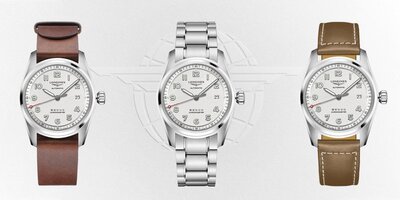 Longines Spirit Automatic Chronometr L3.810.4.73.9 (+ 2 náhradné remienky)