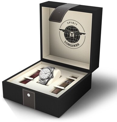 Longines Spirit Automatic Chronometr L3.810.4.73.9 (+ 2 náhradné remienky)