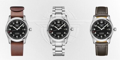 Longines Spirit Automatic Chronometr L3.811.4.53.9 (+ 2 náhradné remienky)