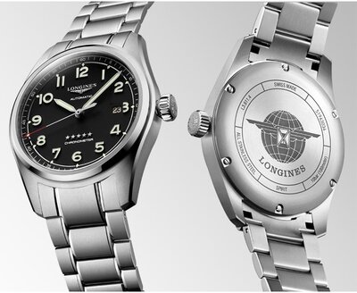 Longines Spirit Automatic Chronometr L3.811.4.53.9 (+ 2 náhradné remienky)