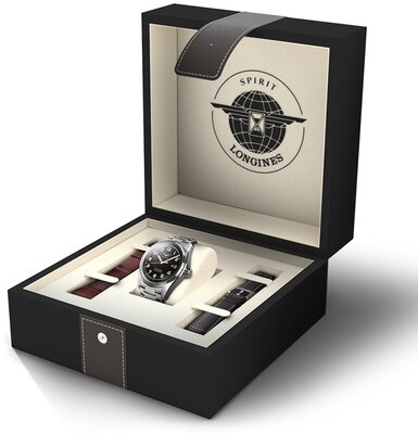 Longines Spirit Automatic Chronometr L3.811.4.53.9 (+ 2 náhradné remienky)