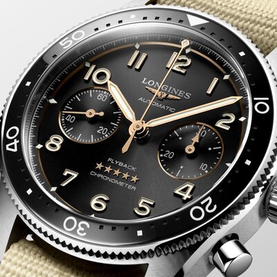 Longines Spirit Flyback Automatic Flyback Chronograph Chronometr L3.821.4.53.9