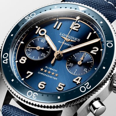 Longines Spirit Flyback Automatic Flyback Chronograph Chronometr L3.821.4.93.2