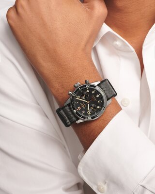 Longines Spirit Flyback Automatic Titanium Flyback Chronograph Chronometr L3.821.1.53.2