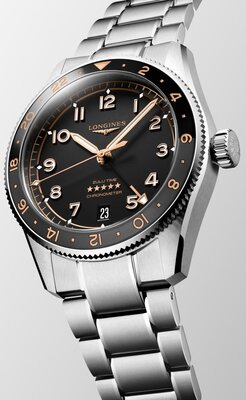 Longines Spirit Zulu Time Automatic GMT Chronometr L3.802.4.50.6