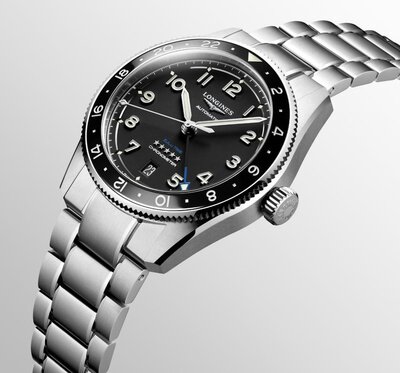 Longines Spirit Zulu Time Automatic GMT Chronometr L3.802.4.53.6