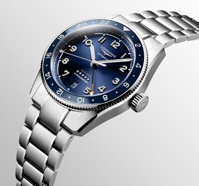 Longines Spirit Zulu Time Automatic GMT Chronometr L3.802.4.93.6
