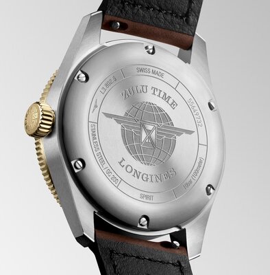 Longines Spirit Zulu Time Automatic GMT Chronometr L3.802.5.53.2