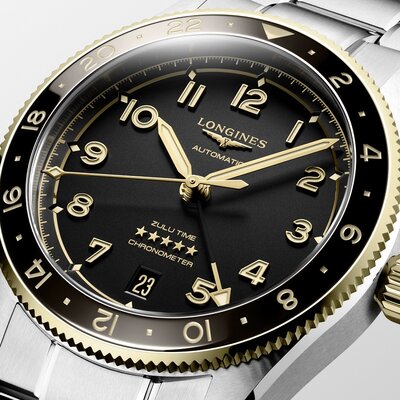 Longines Spirit Zulu Time Automatic GMT Chronometr L3.802.5.53.6