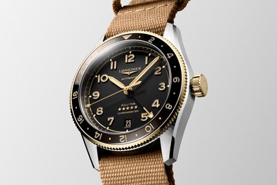 Longines Spirit Zulu Time Automatic GMT Chronometr L3.802.5.53.9