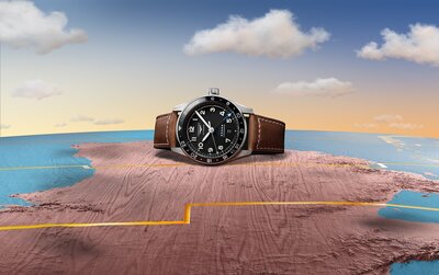 Longines Spirit Zulu Time Automatic GMT Chronometr L3.812.4.53.2