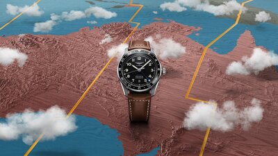 Longines Spirit Zulu Time Automatic GMT Chronometr L3.812.4.53.2
