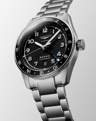 Longines Spirit Zulu Time Automatic GMT Chronometr L3.812.4.53.6