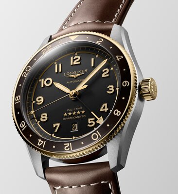 Longines Spirit Zulu Time Automatic GMT Chronometr L3.812.5.53.2