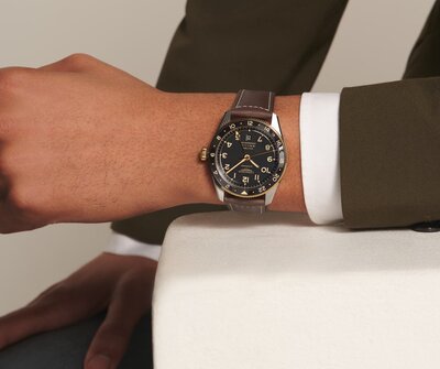 Longines Spirit Zulu Time Automatic GMT Chronometr L3.812.5.53.2