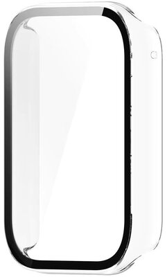 Ochranný kryt (pro Xiaomi Smart Band 9 Pro), plastový, priehľadný + sklíčko
