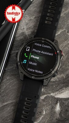 Garmin Fenix 8 Pro AMOLED 47mm, Sapphire Carbon Gray DLC Titanium Black