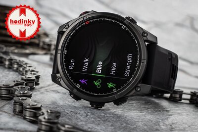 Garmin Fenix 8 Pro AMOLED 47mm, Sapphire Carbon Gray DLC Titanium Black