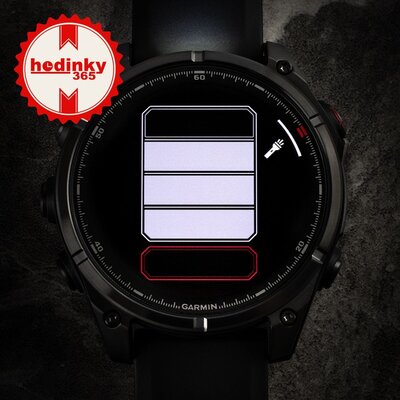 Garmin Fenix 8 Pro AMOLED 47mm, Sapphire Carbon Gray DLC Titanium Black