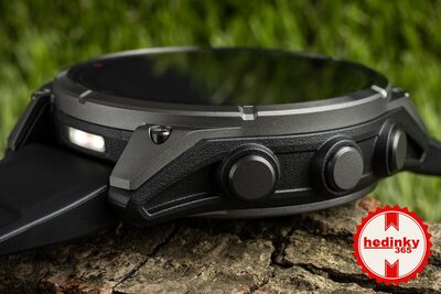 Garmin Fenix 8 Pro AMOLED 47mm, Sapphire Carbon Gray DLC Titanium Black