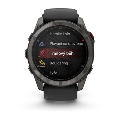 Garmin Fenix 8 Pro AMOLED 51mm, Sapphire Carbon Gray DLC Titanium Black (rozbalené)