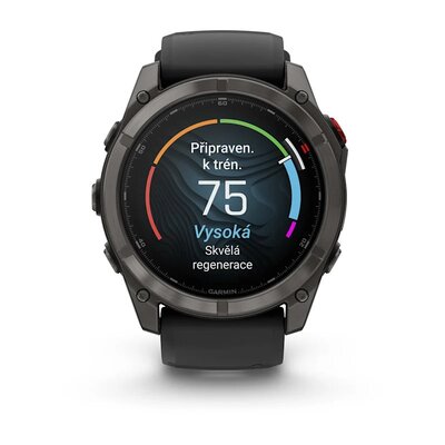 Garmin Fenix 8 Pro AMOLED 51mm, Sapphire Carbon Gray DLC Titanium Black (rozbalené)