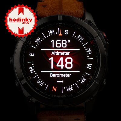Garmin Fenix 8 Pro AMOLED 51mm, Sapphire Carbon Gray DLC Titanium (Premium) (+ náhradný remienok)