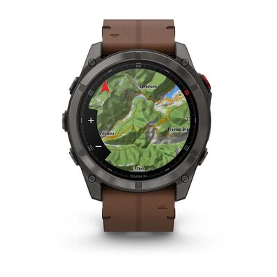Garmin Fenix 8 Pro AMOLED 51mm, Sapphire Carbon Gray DLC Titanium (Premium) (+ náhradný remienok)