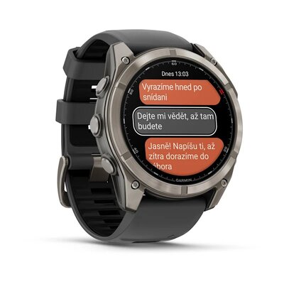 Garmin Fenix 8 Pro AMOLED 51mm, Sapphire Titanium Graphite