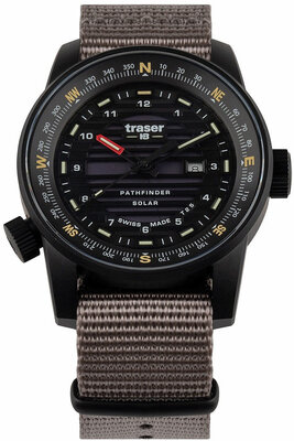 Traser P68 Pathfinder Solar Gray 111400 (+ 2 náhradné popruhy)