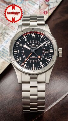 Fortis Flieger F-43 Triple-GMT Automatic COSC Chronometer F4260000