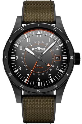 Fortis Flieger F-43 Triple-GMT Automatic COSC Chronometer F4260004 Limited Edition 100pcs (+ náhradný remienok)