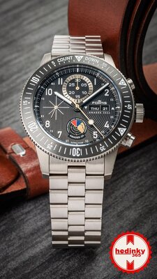 Fortis Novonaut N-42 Automatic Chronograph Amadee-24 F2040016 Limited Edition 100pcs (+ náhradný remienok)
