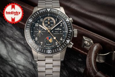 Fortis Novonaut N-42 Automatic Chronograph Amadee-24 F2040016 Limited Edition 100pcs (+ náhradný remienok)