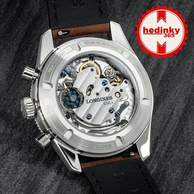 Longines Spirit Pilot Flyback Manual Flyback Chronograph Chronometr L3.721.4.53.2