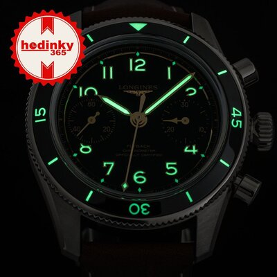 Longines Spirit Pilot Flyback Manual Flyback Chronograph Chronometr L3.721.4.53.2