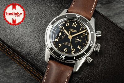 Longines Spirit Pilot Flyback Manual Flyback Chronograph Chronometr L3.721.4.53.2