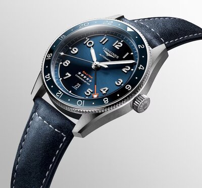 Longines Spirit Zulu Time Automatic GMT Chronometr L3.812.4.93.2